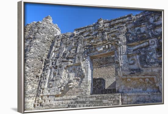 Monster Mouth Doorway, Hormiguero, Mayan Archaeological Site-Richard Maschmeyer-Framed Photographic Print