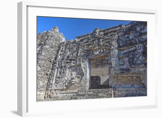 Monster Mouth Doorway, Hormiguero, Mayan Archaeological Site-Richard Maschmeyer-Framed Photographic Print