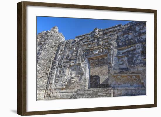 Monster Mouth Doorway, Hormiguero, Mayan Archaeological Site-Richard Maschmeyer-Framed Photographic Print