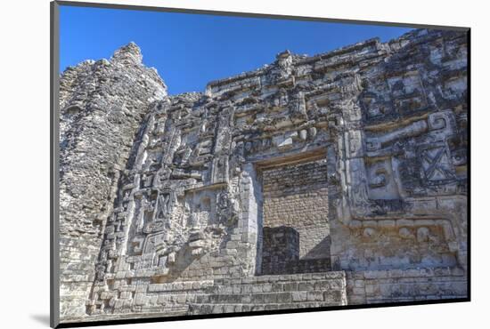 Monster Mouth Doorway, Hormiguero, Mayan Archaeological Site-Richard Maschmeyer-Mounted Photographic Print