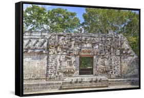 Monster Mouth Doorway, Structure Ii, Chicanna-Richard Maschmeyer-Framed Stretched Canvas