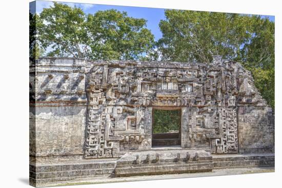 Monster Mouth Doorway, Structure Ii, Chicanna-Richard Maschmeyer-Stretched Canvas