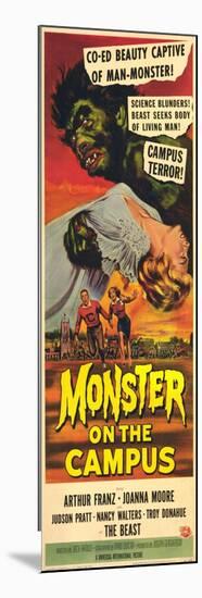 Monster on the Campus, 1958-null-Mounted Art Print