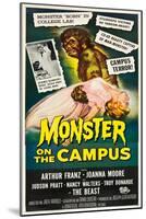 Monster on the Campus, 1958-null-Mounted Art Print