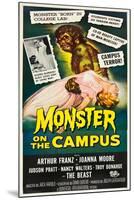 Monster on the Campus, 1958-null-Mounted Art Print