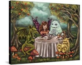 Monster Party-Diana Levin-Stretched Canvas