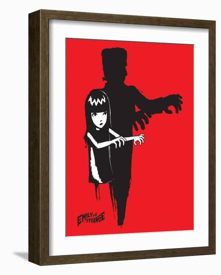 Monster Shadoe-Emily the Strange-Framed Photographic Print