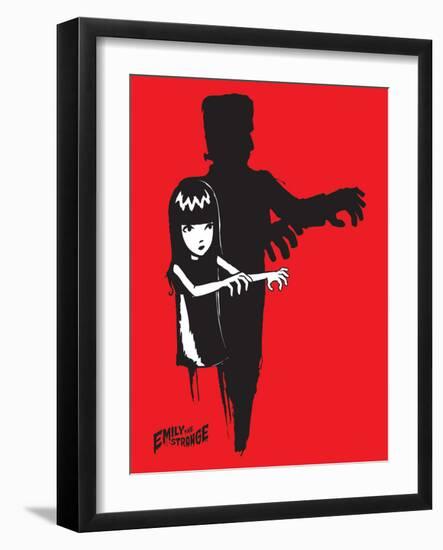 Monster Shadoe-Emily the Strange-Framed Photographic Print