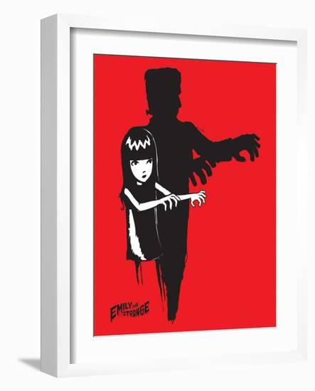 Monster Shadoe-Emily the Strange-Framed Photographic Print