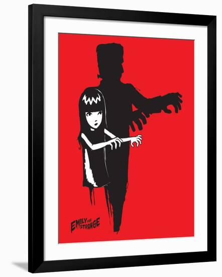 Monster Shadoe-Emily the Strange-Framed Photographic Print