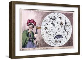 Monster Soup Commonly Called Thames Water..., 1828-Thomas McLean-Framed Giclee Print