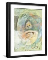 Monster Submarine-Odilon Redon-Framed Giclee Print