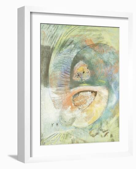Monster Submarine-Odilon Redon-Framed Giclee Print