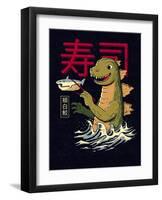 Monster Sushi-Michael Buxton-Framed Art Print