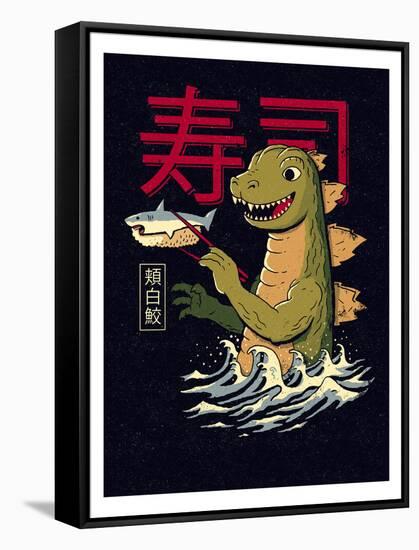 Monster Sushi-Michael Buxton-Framed Stretched Canvas