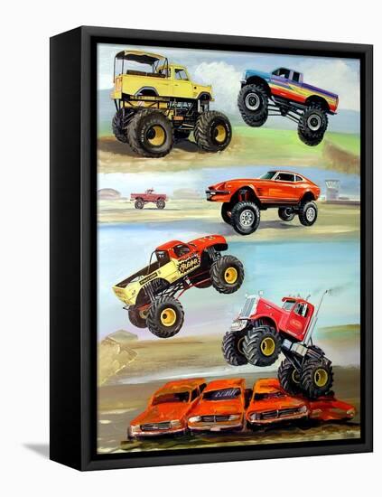 Monster Truck, 2008-Alex Williams-Framed Stretched Canvas