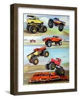 Monster Truck, 2008-Alex Williams-Framed Giclee Print