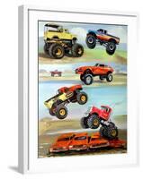 Monster Truck, 2008-Alex Williams-Framed Giclee Print