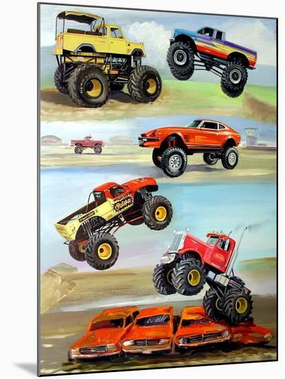 Monster Truck, 2008-Alex Williams-Mounted Giclee Print