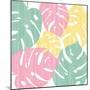 Monstera II Bright on White-Sarah Adams-Mounted Art Print