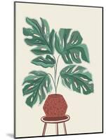 Monstera View-Joni Whyte-Mounted Giclee Print