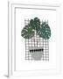 Monstera-Seventy Tree-Framed Giclee Print