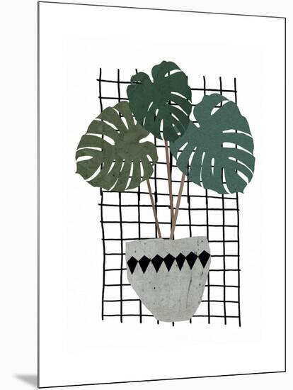 Monstera-Seventy Tree-Mounted Giclee Print