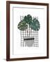 Monstera-Seventy Tree-Framed Giclee Print