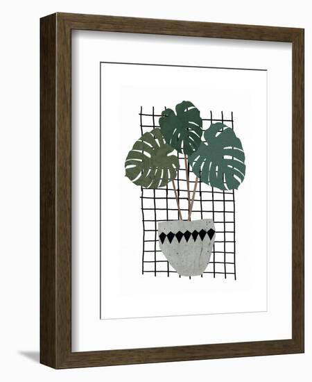 Monstera-Seventy Tree-Framed Giclee Print