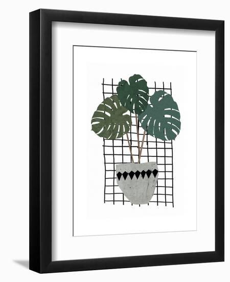 Monstera-Seventy Tree-Framed Giclee Print