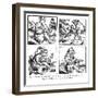 Monsters Born from the Deluge, after the Wood Engravings in the "Chronique De Nuremberg"-null-Framed Giclee Print