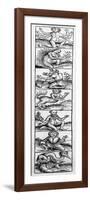 Monsters from the 'Nuremberg Chronicle' by Hartmann Schedel, Published 1493-Michael Wolgemut Or Wolgemuth-Framed Premium Giclee Print