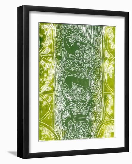 Monsters of Aberlamno-Gloria Wallington-Framed Giclee Print