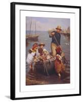 Monsters of the Deep-Edwin Thomas Roberts-Framed Premium Giclee Print