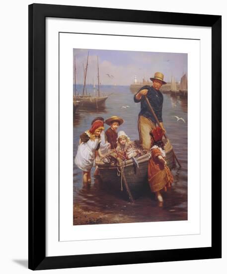 Monsters of the Deep-Edwin Thomas Roberts-Framed Premium Giclee Print