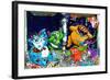 Monsters under the Sink-Maylee Christie-Framed Giclee Print