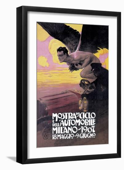 Monstra Del Ciclo-Leopoldo Metlicovitz-Framed Art Print