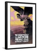 Monstra Del Ciclo-Leopoldo Metlicovitz-Framed Art Print