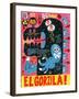 Monstro-Jorge R. Gutierrez-Framed Art Print