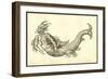 Monstrosus Marinus Daemoniforme-Ulisse Aldrovandi-Framed Art Print