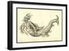 Monstrosus Marinus Daemoniforme-Ulisse Aldrovandi-Framed Art Print