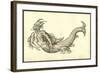 Monstrosus Marinus Daemoniforme-Ulisse Aldrovandi-Framed Art Print