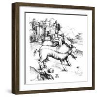 Monstrous Pig-Albrecht Dürer-Framed Giclee Print