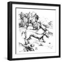 Monstrous Pig-Albrecht Dürer-Framed Giclee Print