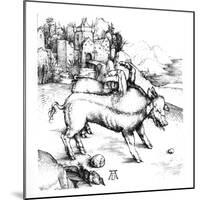 Monstrous Pig-Albrecht Dürer-Mounted Giclee Print