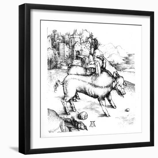 Monstrous Pig-Albrecht Dürer-Framed Premium Giclee Print