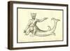 Monstrum Marinum Humana Facie-Ulisse Aldrovandi-Framed Art Print