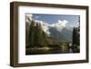 Mont Blanc, 4809m, and the Glaciers, Chamonix, Haute Savoie, French Alps, France, Europe-James Emmerson-Framed Photographic Print