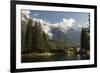 Mont Blanc, 4809m, and the Glaciers, Chamonix, Haute Savoie, French Alps, France, Europe-James Emmerson-Framed Photographic Print