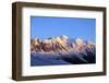 Mont Blanc, 4810m, Chamonix, Haute Savoie, Rhone Alpes, French Alps, France, Europe-Christian Kober-Framed Photographic Print